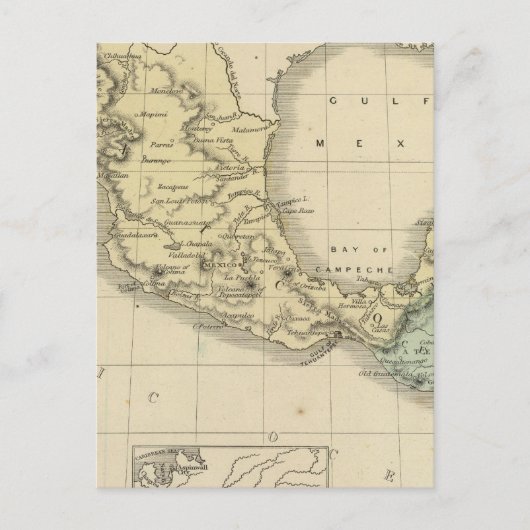 Carte Postale Mexique, Amérique centrale (Devant)