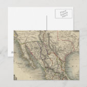 Carte Postale Mexique, Californie et Texas (Devant / Derrière)