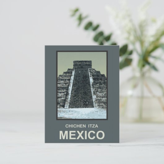 Carte Postale Mexique Chichen Itza (Debout devant)