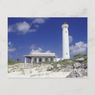 Carte Postale Mexique, Cozumel. Phare de Punta Sur Celarain.