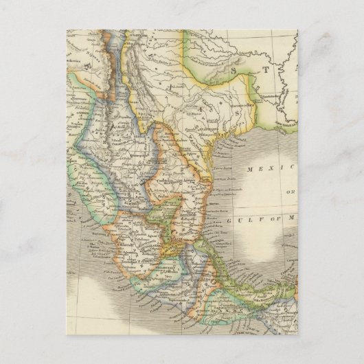 Carte Postale Mexique et Guatamala (Devant)