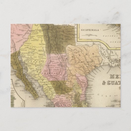 Carte Postale Mexique et Guatemala 5 (Devant)