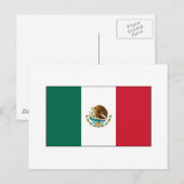 Carte Postale Mexique FLAG International (Devant / Derrière)