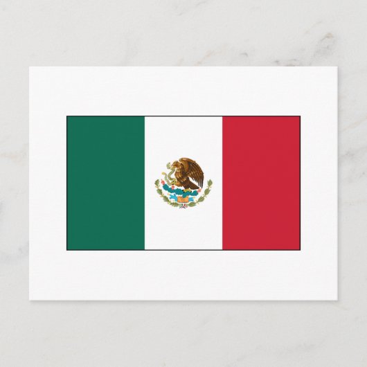 Carte Postale Mexique FLAG International (Devant)
