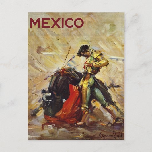 Carte Postale Mexique Matador (Devant)