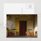 Carte Postale Mexique, Oaxaca, balcon ensoleillé de l'après-midi (Devant / Derrière)