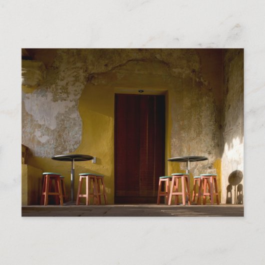 Carte Postale Mexique, Oaxaca, balcon ensoleillé de l'après-midi (Devant)