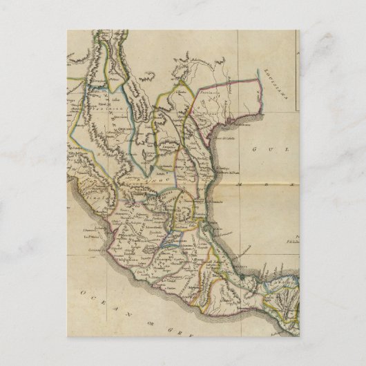 Carte Postale Mexique ou Nouvelle-Espagne (Devant)