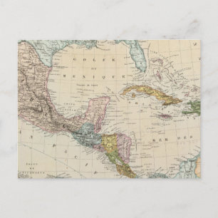 Carte Postale Mexique, Panama, Amérique centrale