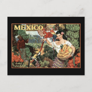 Carte Postale mexique pays de la splendeur tropicale