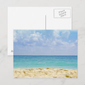 Carte Postale Mexique, Playa Del Carmen, paysage marin 4 (Devant / Derrière)