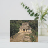 Carte Postale Mexique, province de Chiapas,  Palenque, Temple de (Debout devant)