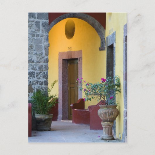 Carte Postale Mexique, San Miguel de Allende, entrée Archway (Devant)