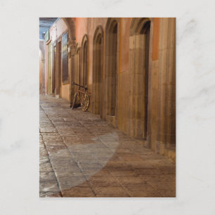 Carte Postale Mexique, San Miguel de Allende, Trottoir avec