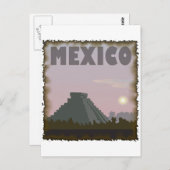 Carte Postale Mexique vintage (Devant / Derrière)