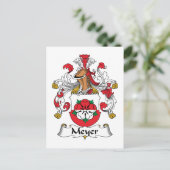Carte Postale Meyer Family Crest (Debout devant)