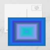 Carte postale Mezmerizing Peacock Colonnes (Devant / Derrière)