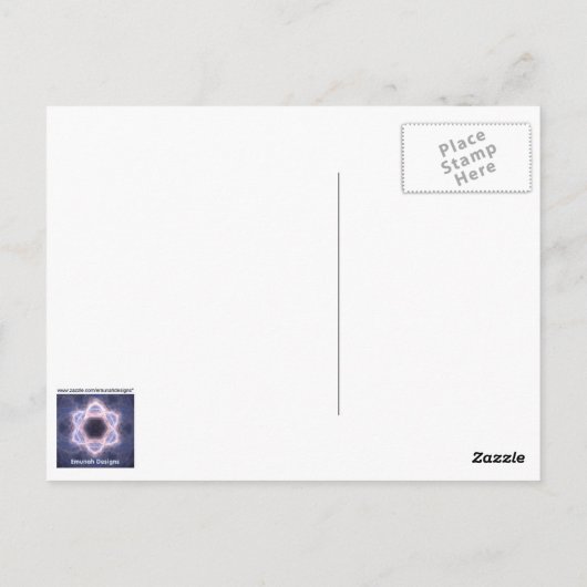 Carte Postale Mezuzah (Dos)