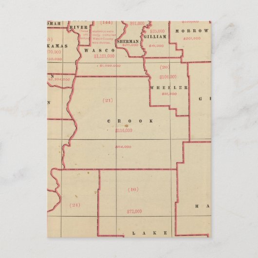 Carte Postale Mfg de l'Oregon, industries mécaniques (Devant)