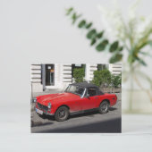 CARTE POSTALE MG (Debout devant)