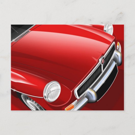 Carte postale MG B (Devant)