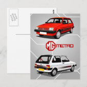 Carte Postale MG Metro (Devant / Derrière)