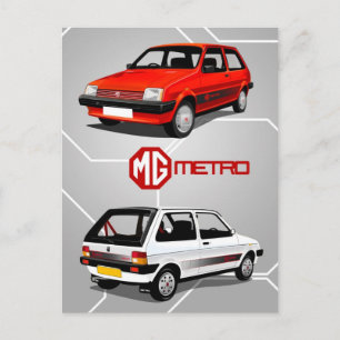Carte Postale MG Metro