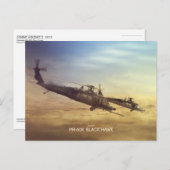 Carte postale MH-60K Black Hawk (Devant / Derrière)