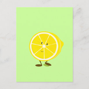 Carte Postale Mi-citron souriant