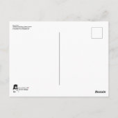 Carte Postale Mi-siècle Abstrait moderne 'Père Noël, bébé ! ' (Dos)