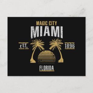 Carte Postale Miami