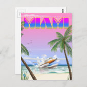 Carte Postale Miami (Devant / Derrière)
