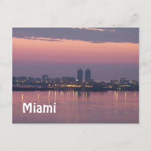 Carte postale Miami (Devant)