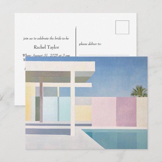 Carte postale Miami (Devant / Derrière)