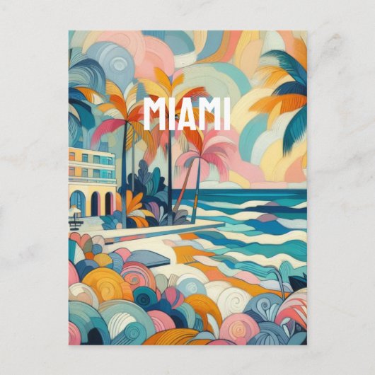 Carte Postale miami (Devant)
