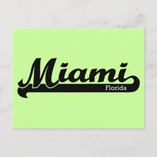 Carte postale Miami (Devant)