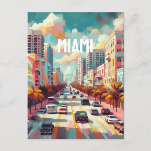 Carte Postale miami (Devant)