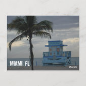 Carte Postale Miami Beach (Dos)