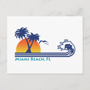 Carte Postale Miami Beach