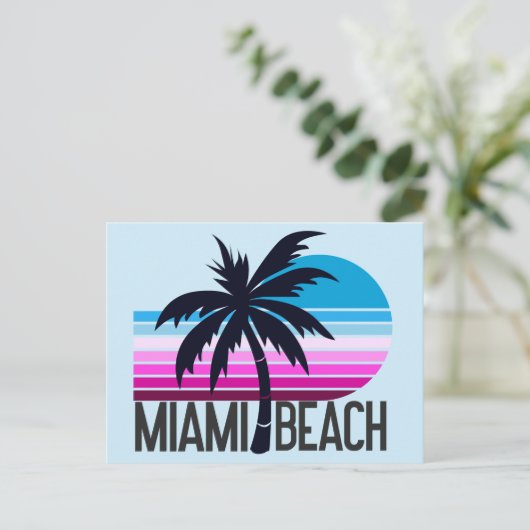 Carte Postale Miami Beach (Debout devant)