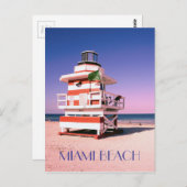 Carte Postale Miami Beach #01 (Devant / Derrière)