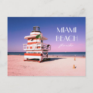 Carte Postale Miami Beach Florida #01