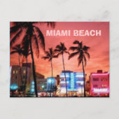 Carte Postale Miami Beach, Floride (Devant)
