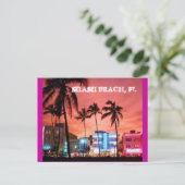 Carte Postale Miami Beach, Floride (Debout devant)