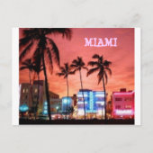 Carte Postale Miami Beach, Floride (Devant)