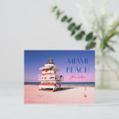 Carte Postale Miami Beach Floride #01 (Debout devant)
