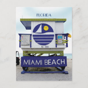 Carte Postale Miami Beach Floride #02