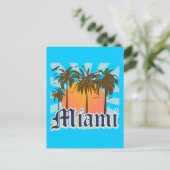 Carte Postale Miami Beach Floride FLA (Debout devant)