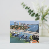 Carte Postale Miami Beach, Floride photo panoramique (Debout devant)