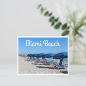 Carte Postale Miami Beach Floride - USA (Debout devant)